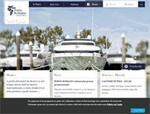 Tablet Screenshot of portoromano.com